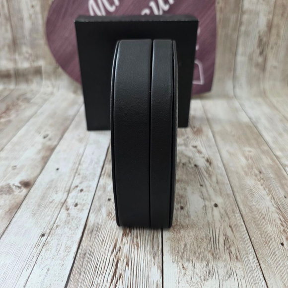 YSL Yves Saint Laurent Beauty Heart Shape Makeup Pouch with Mirror in bl… - Picture 4 of 7